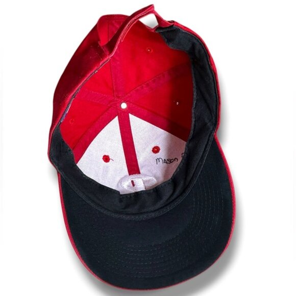 Philly’s Baseball Cap Adjustable Red White Embroider Logo MLB OC Sport Youth OS - Picture 6 of 16